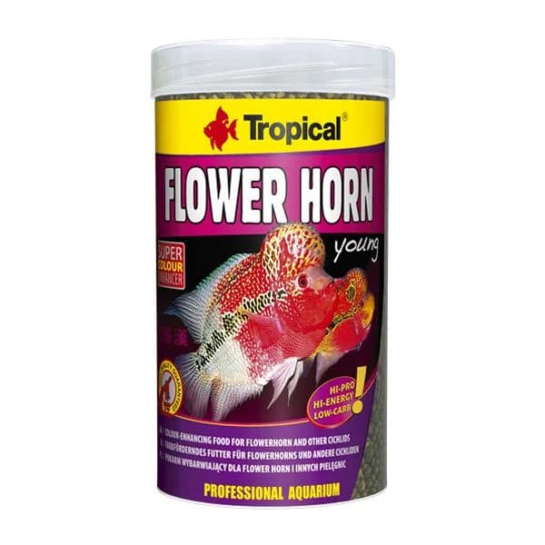 Tropical Flower Horn Young Pellet 250ml/95Gr