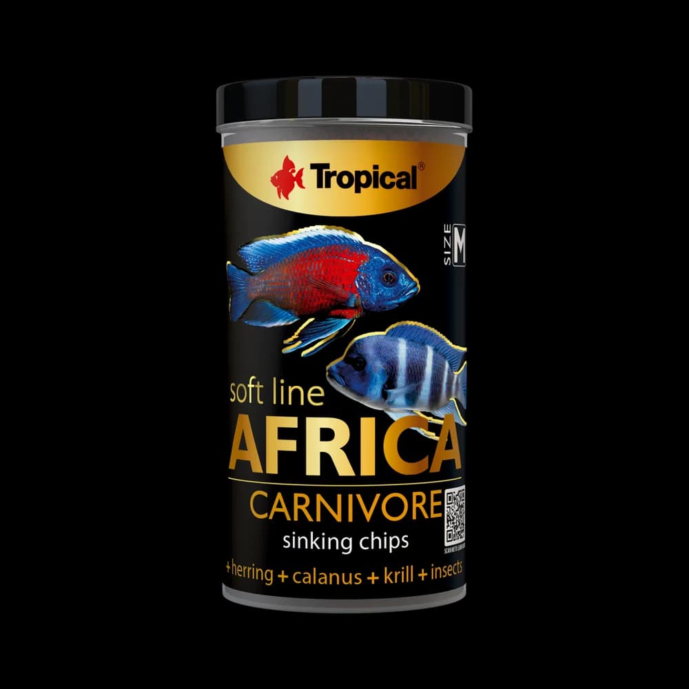 Tropical Soft Line Africa Carnivore Chips M Size 100ml/52Gr