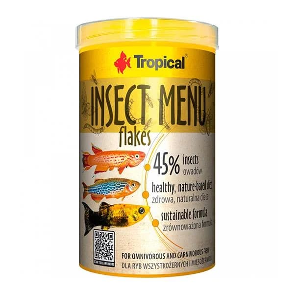 Tropical Insect Menu Flakes 100ml/20Gr