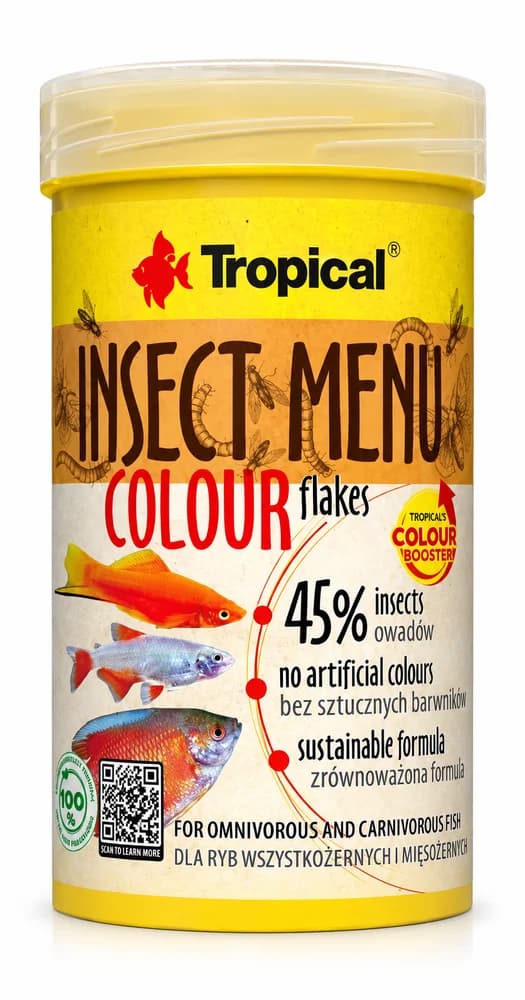 Tropical Insect Menu Colour Flakes 250ml/50Gr
