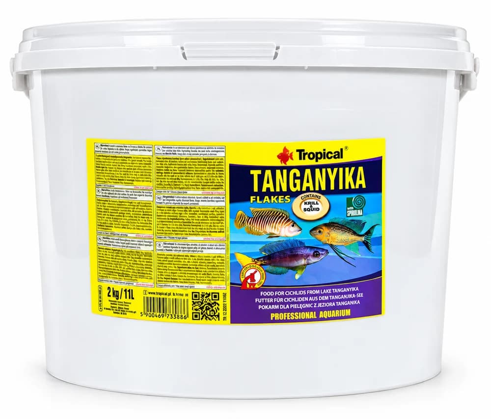 Tropical Tanganyika Flakes 11Lt/2Kg