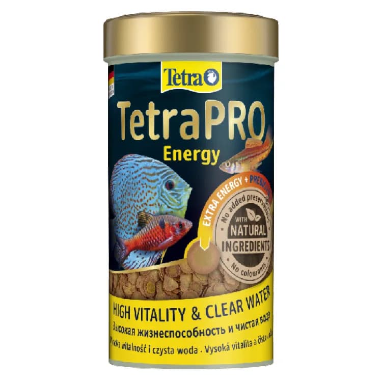 Tetra Pro Energy Crisps Yüksek Enerjili Balık Yemi – 250ML
