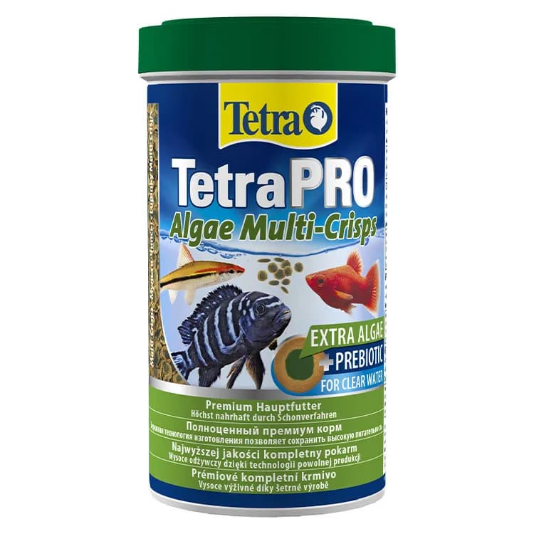 Tetra Algae Multi Crisps Cips Tropikal Balık Yemi – 500ML