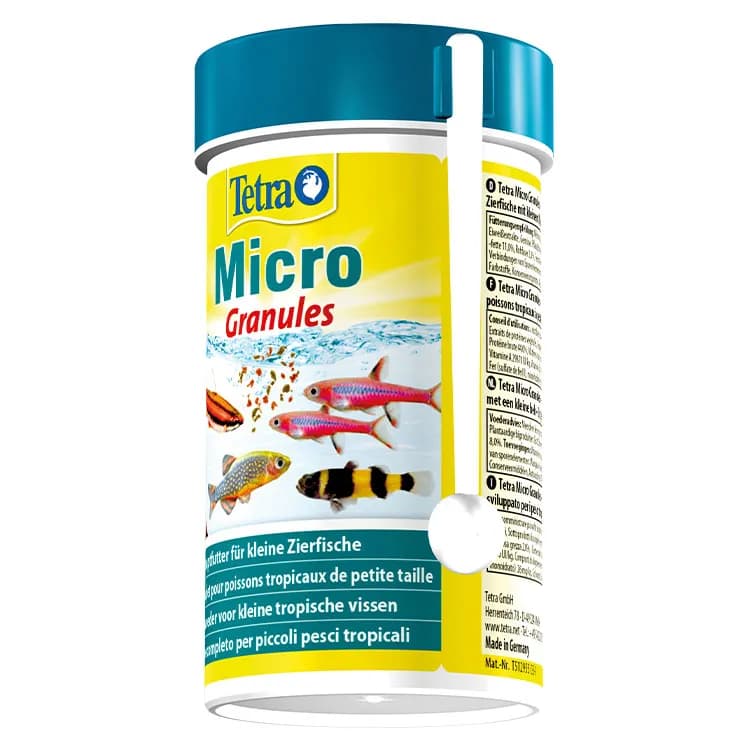 Tetra Micro Granules Granül Mikro Tropikal Balık Yemi – 100ML