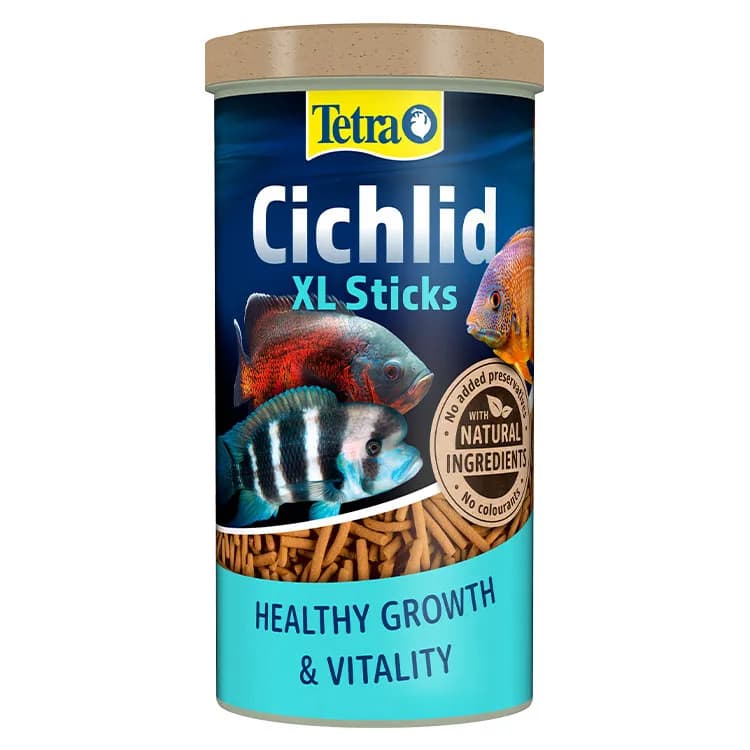 Tetra Cichlid XL Sticks Çubuk Balık Yemi – 1LT