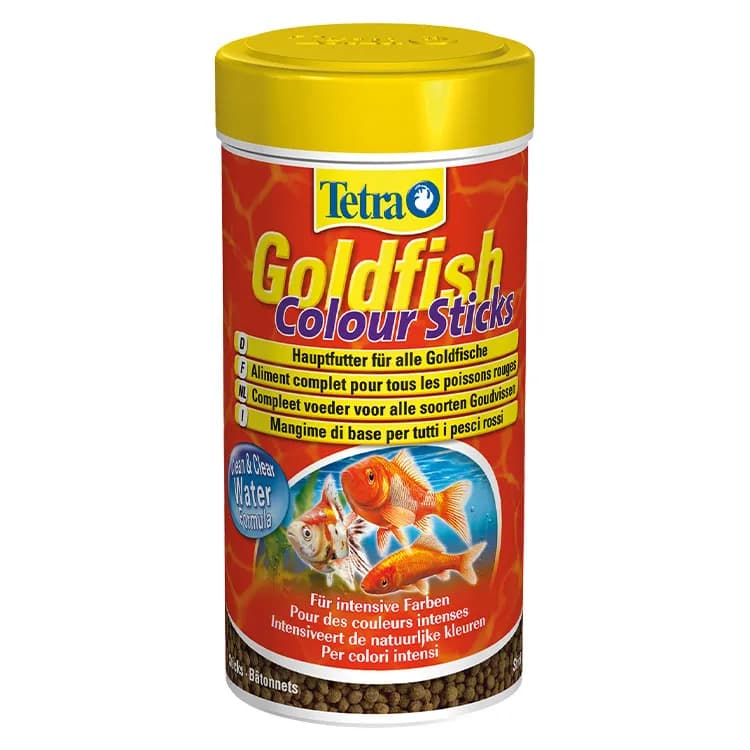 Tetra Goldfish Renklendirici Japon Çubuk Balık Yemi – 250ML
