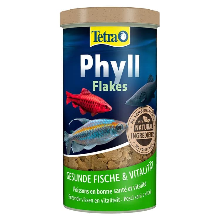 Tetra Phyll Flakes Bitkisel Tropikal Balık Yemi – 1LT