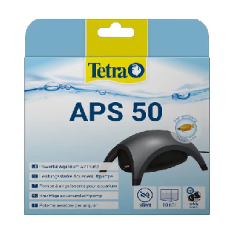 Tetra APS 50 Sessiz Hava Motoru – Siyah – 10/60L Akvaryum