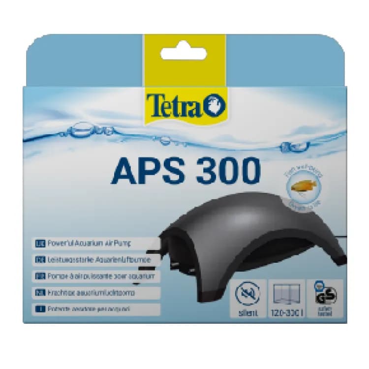 Tetra APS 300 Sessiz Hava Motoru – Siyah – 120/300L Akvaryum