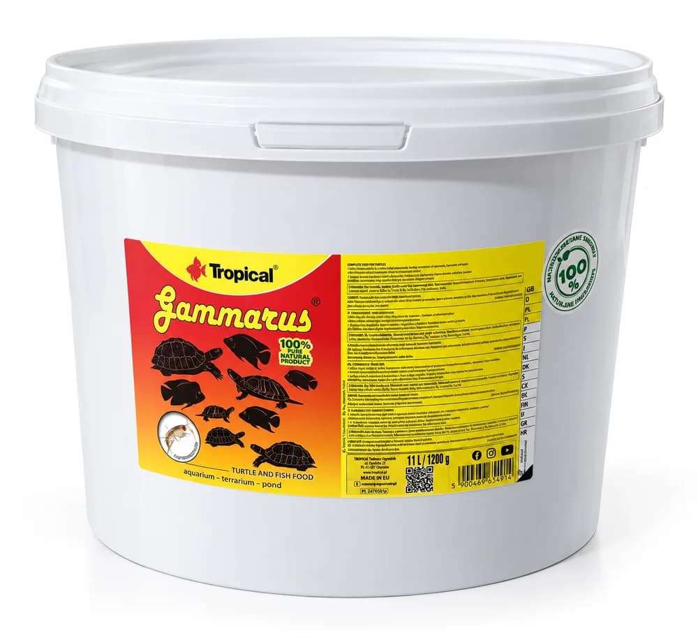 Tropical Gammarus 11Lt/1200Gr Kaplumbağa Yemi