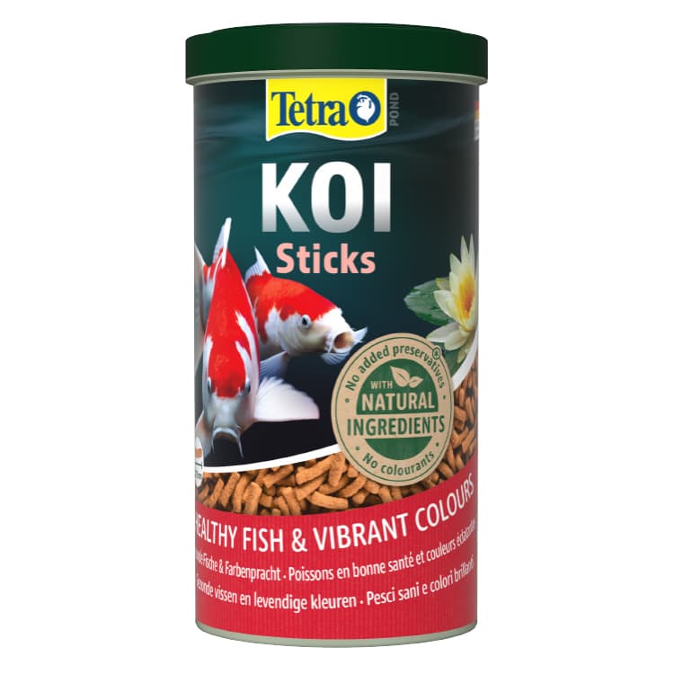 Tetra Pond Koi Sticks Kırmızı Renkli Havuz Balıkları Yemi - 1LT