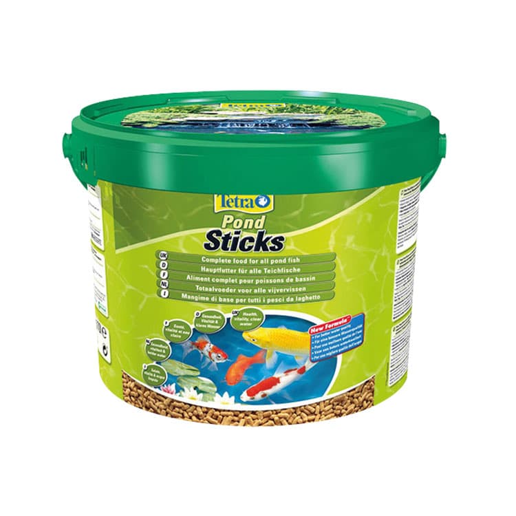 Tetra Pond Koi Sticks Sade Çubuk Koi Balık Yemi - 10LT