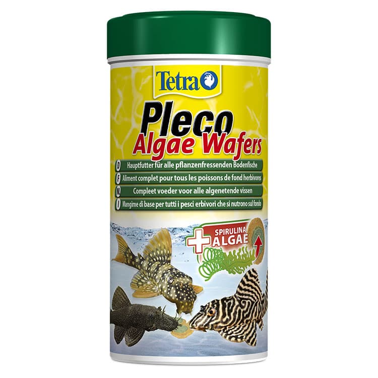 Tetra Pleco Algae Wafers Bitkisel Dip Balık Yemi – 3.6LT