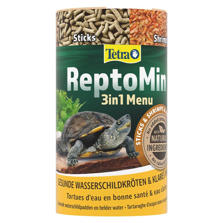 Tetra Reptomin Menu Karışık Kaplumbağa Yemi - 250ML