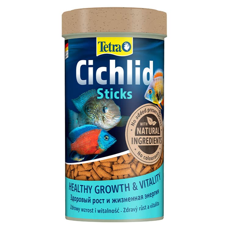 Tetra Cichlid Sticks Cichlid Çubuk Balık Yemi - 250ML