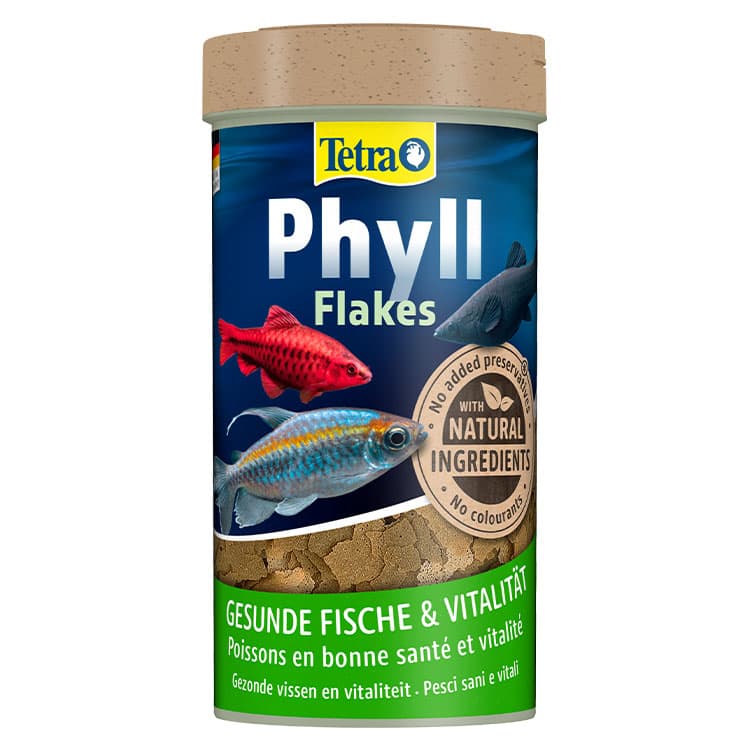 Tetra Phyll Flakes Bitkisel Tropikal Balık Yemi - 250ML