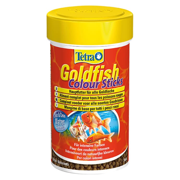 Tetra Goldfish Renklendirici Japon Çubuk Balık Yemi - 100ML