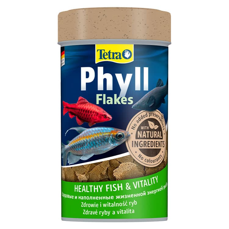 Tetra Phyll Flakes Bitkisel Tropikal Balık Yemi - 100ML