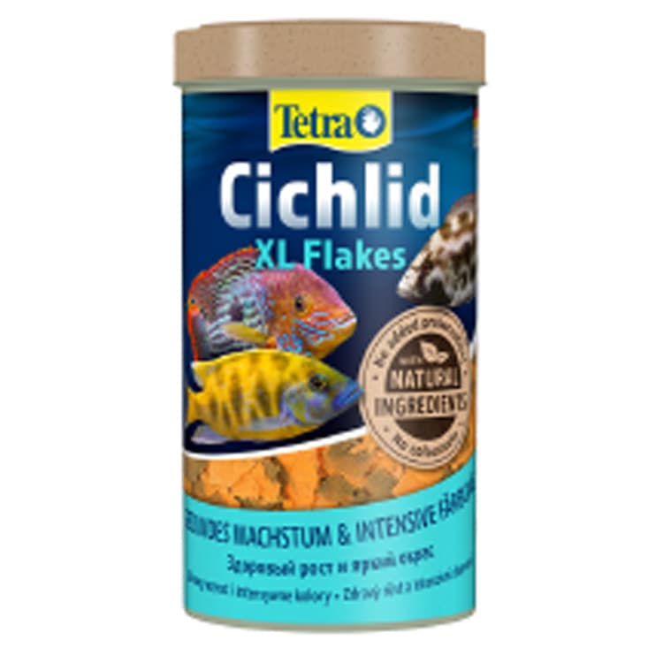 Tetra Cichlid XL Flakes Pul Balık Yemi - 500ML