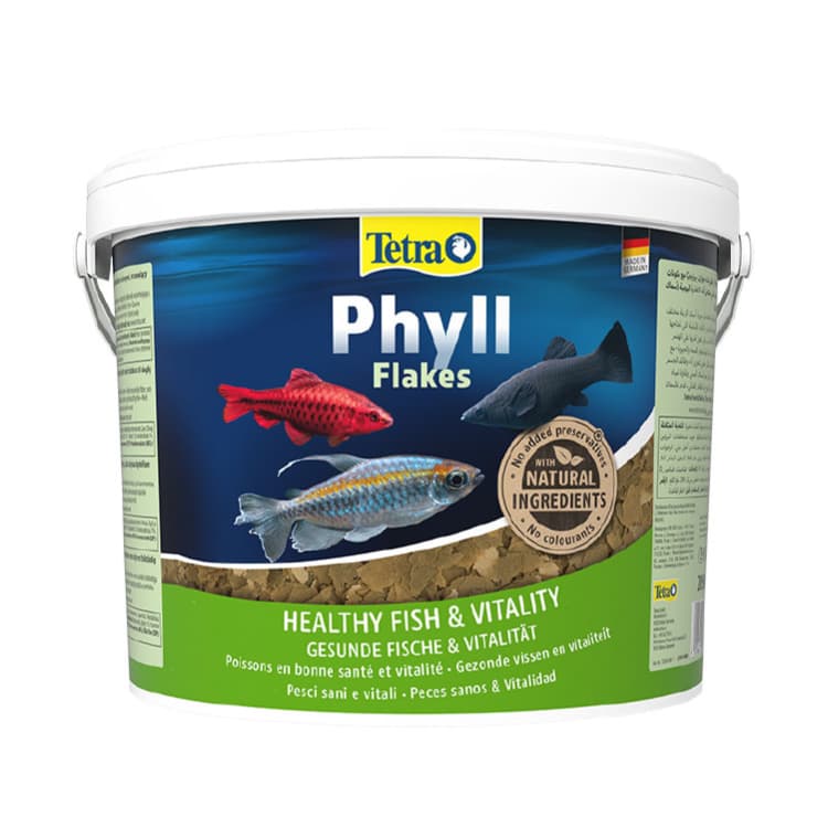 Tetra Phyll Flakes Bitkisel Tropikal Balık Yemi - 10LT