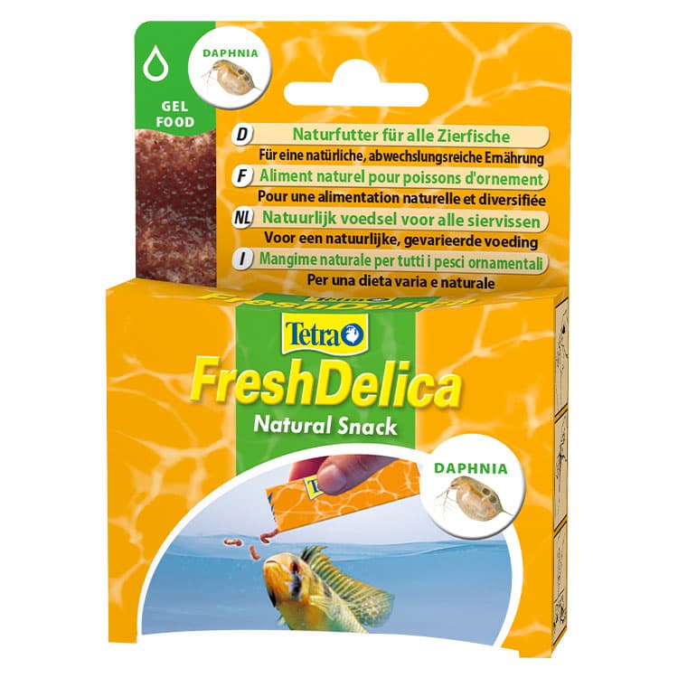 Tetra Fresh Delica Daphnia Tropikal Jel Balık Yemi - Su Piresi - 48GR