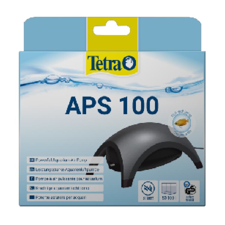 Tetra APS 100 Sessiz Hava Motoru – Siyah – 50/100L Akvaryum