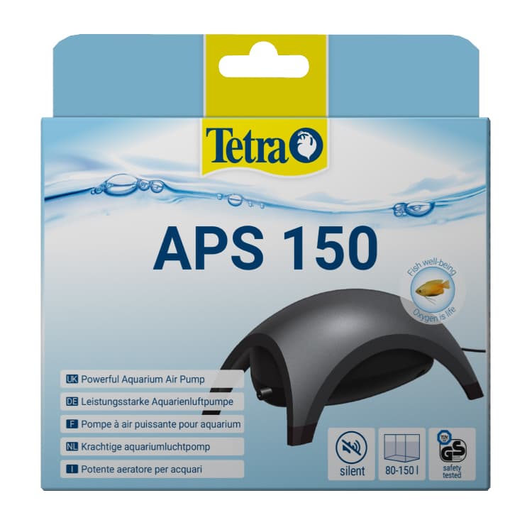 Tetra APS 150 Sessiz Hava Motoru - Siyah - 80/150LT Akvaryum