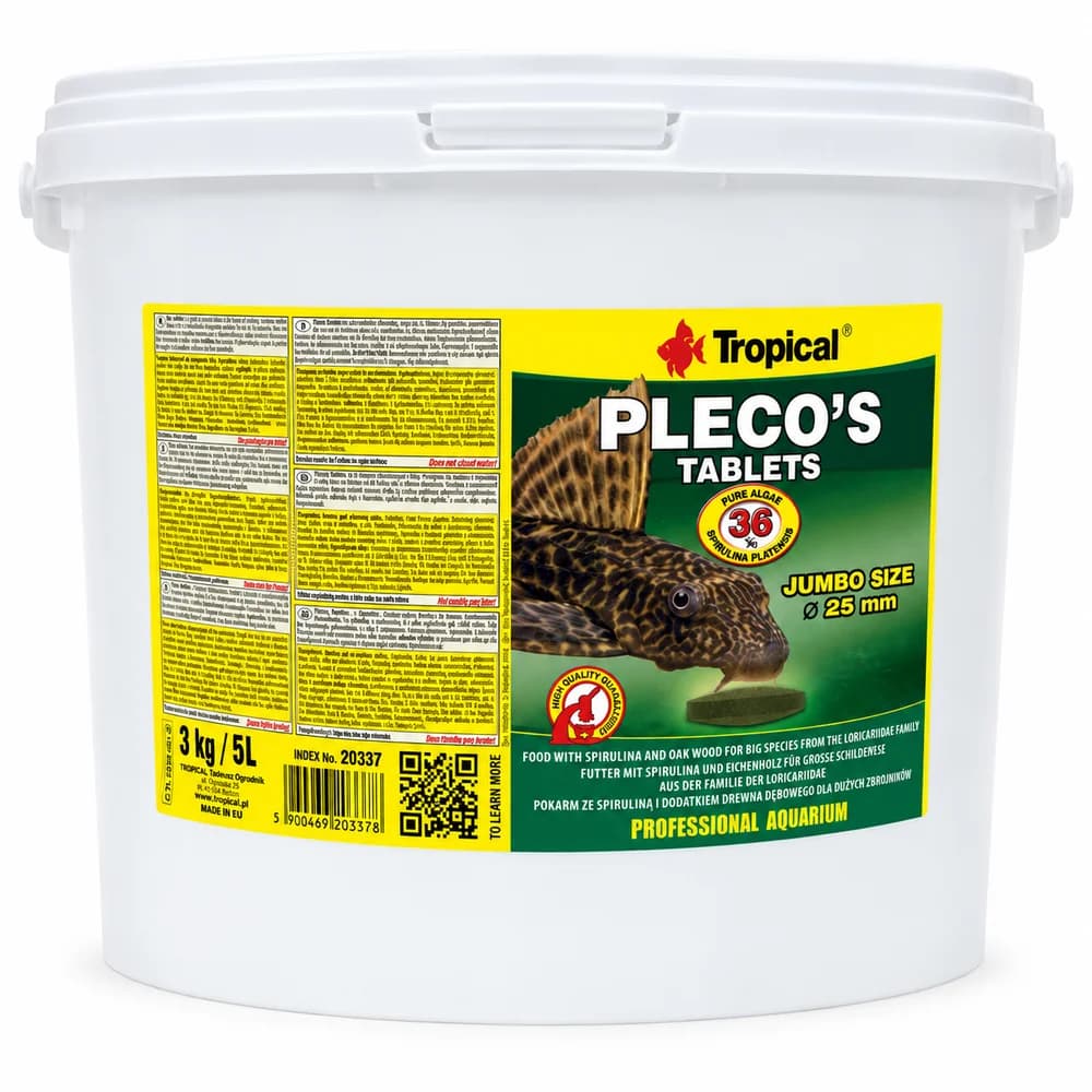Tropical Plecos Tablets (Kovadan Bölme)