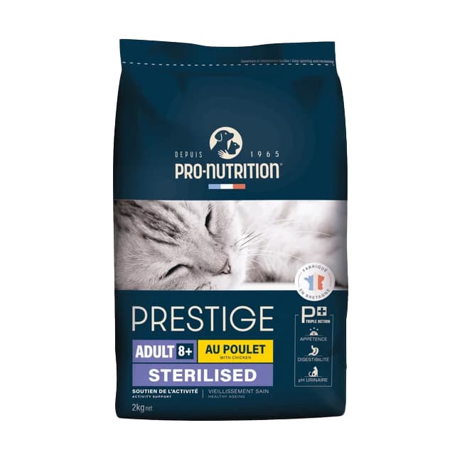Pro Nutrition Prestige 8+ Kısırlaştırılmış Tavuklu Kedi Maması 2KG