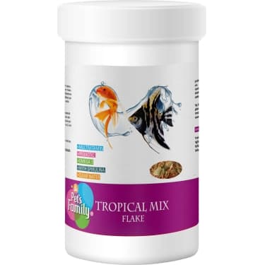 Pets Family Tropıcal Mix Flake 250ml/30g