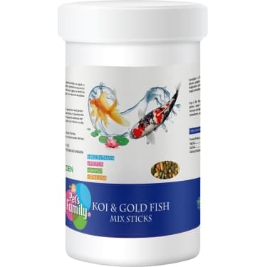 Pets Family Koı & Gold Fish Mix Sticks 1l/100g