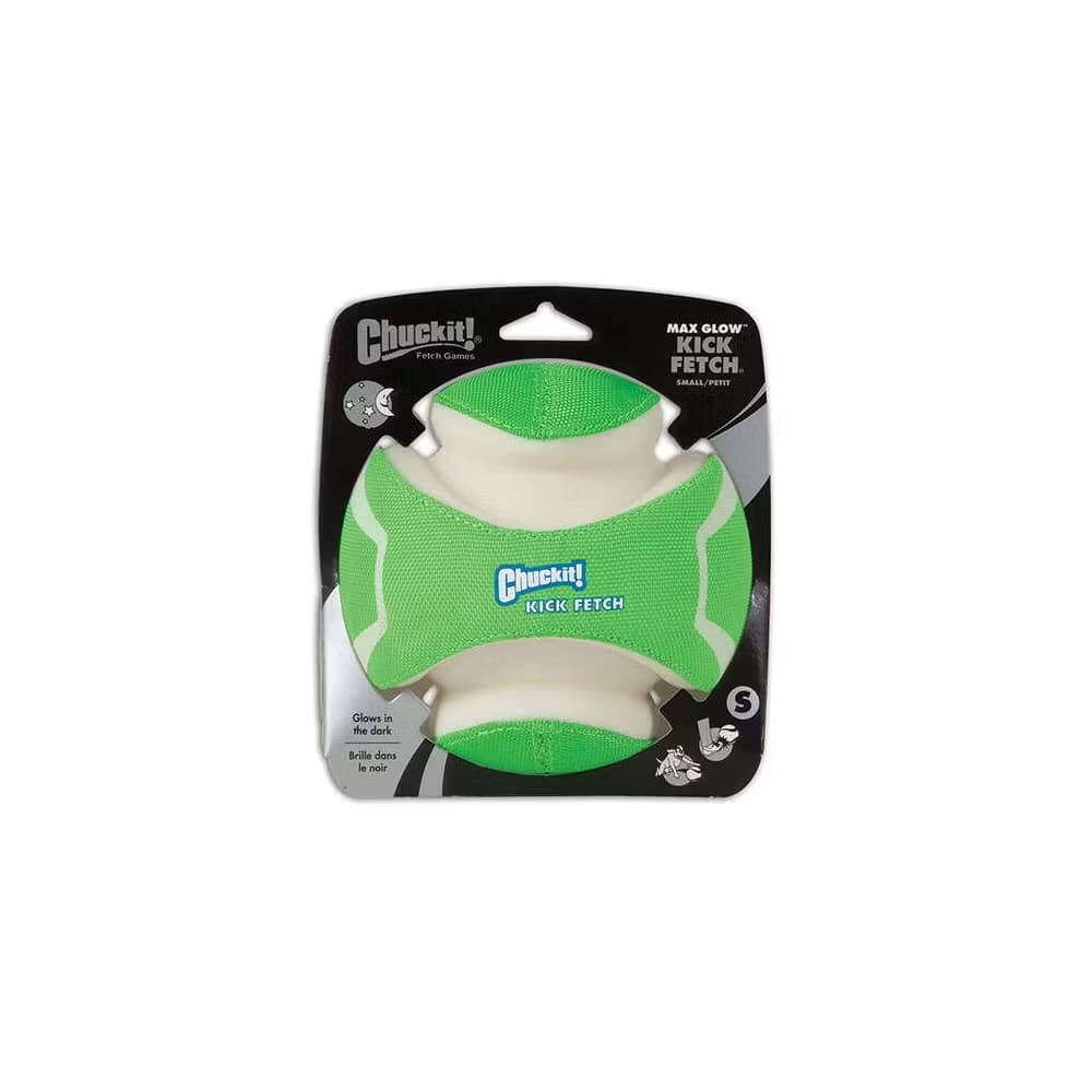 Chuckit! Kick Fetch Max Glow Gece Parlayan Köpek Oyuncağı (Büyük Boy)
