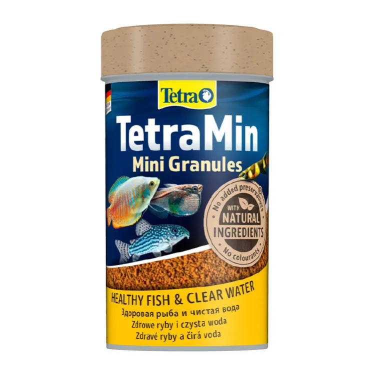 Tetra Tetramin Mini Granules Mini Granül Süs Balık Yemi - 100ML