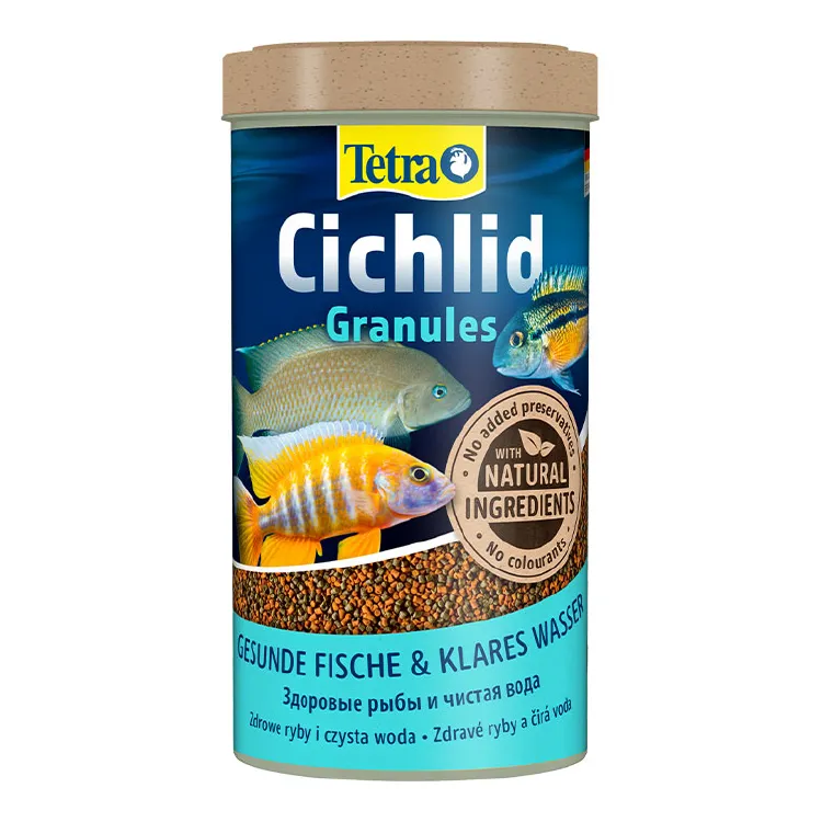 Tetra Cichlid Granules Granül Cichlid Balık Yemi - 500ML