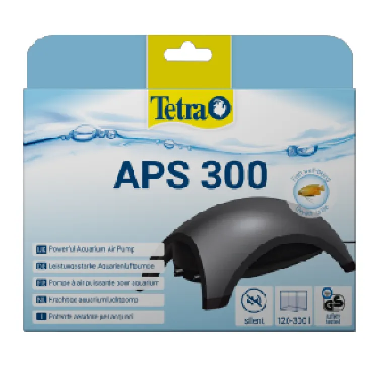 Tetra APS 300 Sessiz Hava Motoru - Siyah - 120/300L Akvaryum
