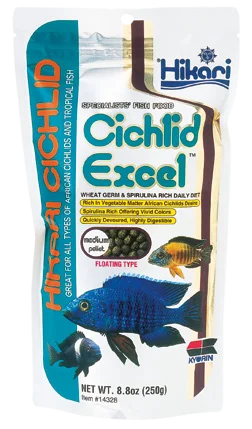 Hikari Cichlid Özel Bitkisel (Excel) Medium 250 g