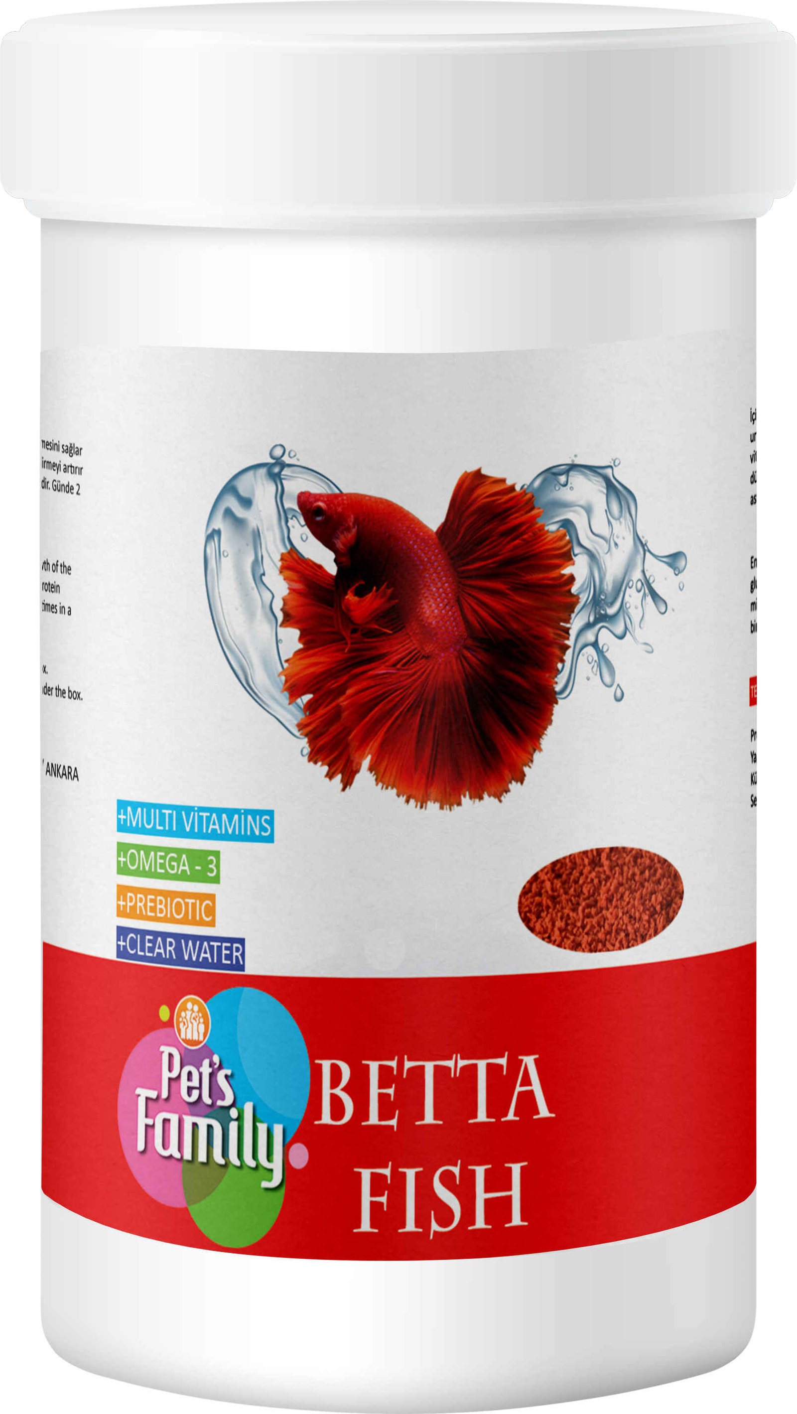 Pets Family Betta Fısh 100ml/45g