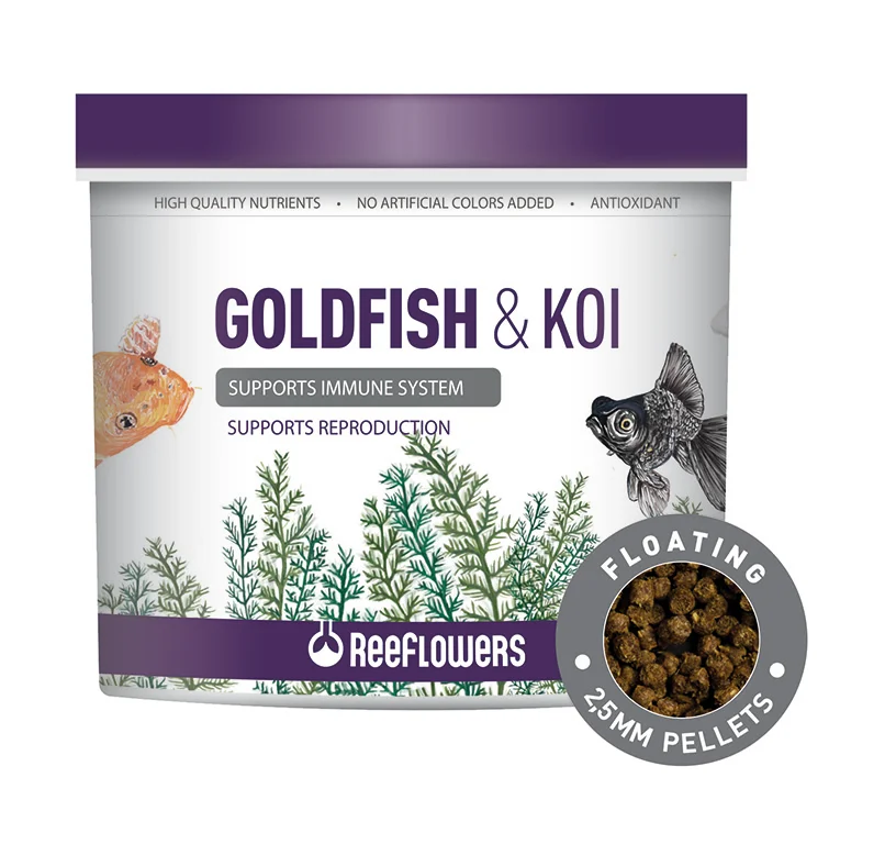 ReeFlowers Goldfish & Koi Pellet 4 mm 250 ml