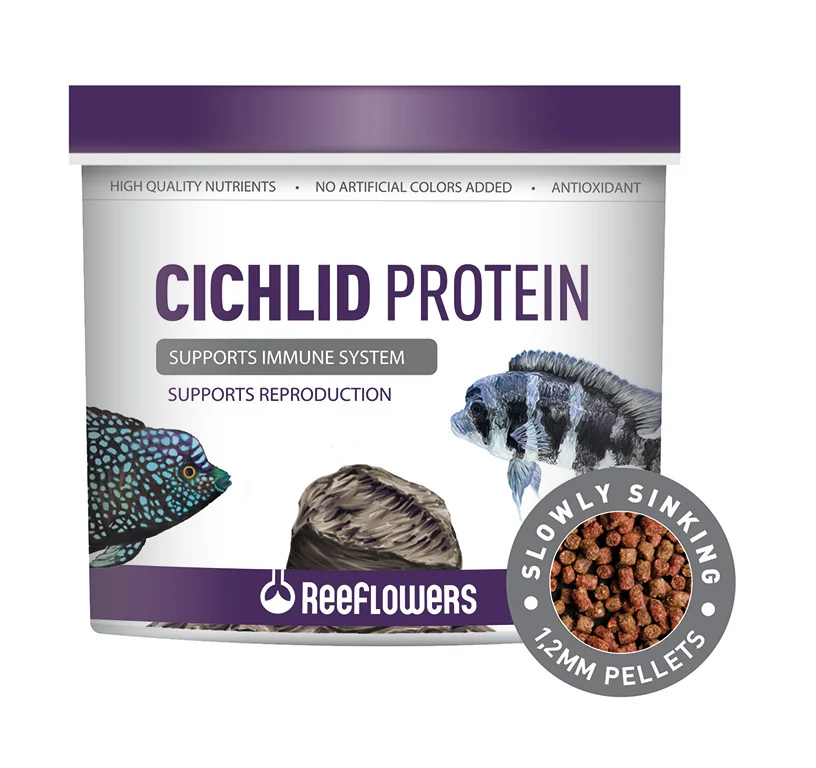 ReeFlowers Cichlid Protein Pellet 1,2 mm 15 GR X 24