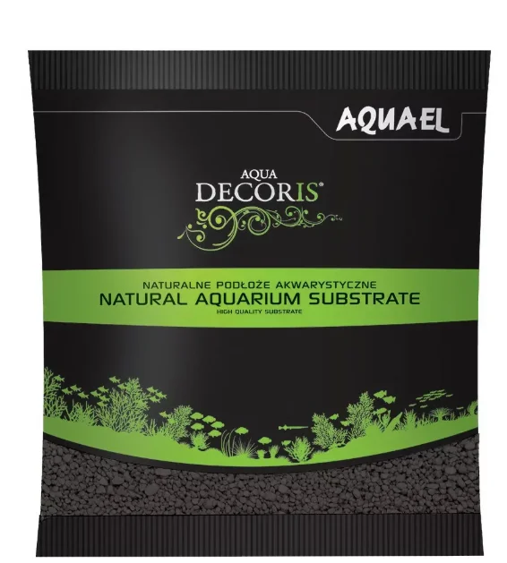 Aquael Gravel Decoris Siyah Kum 1KG