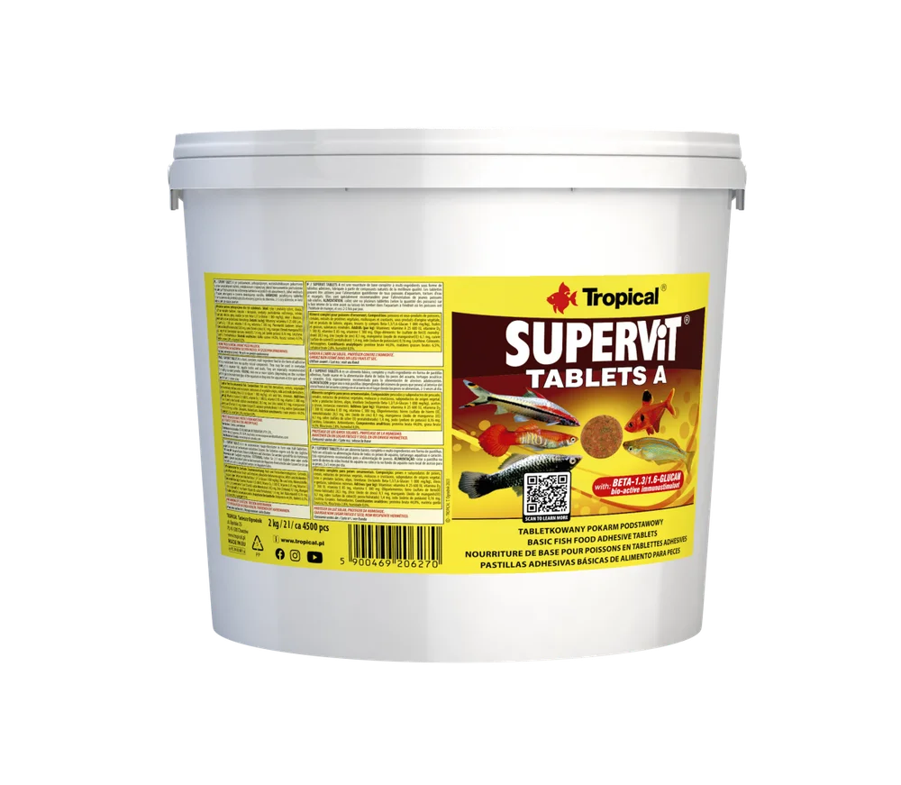 Tropical SuperVit Tablets A 2Kg - 4500 Adet