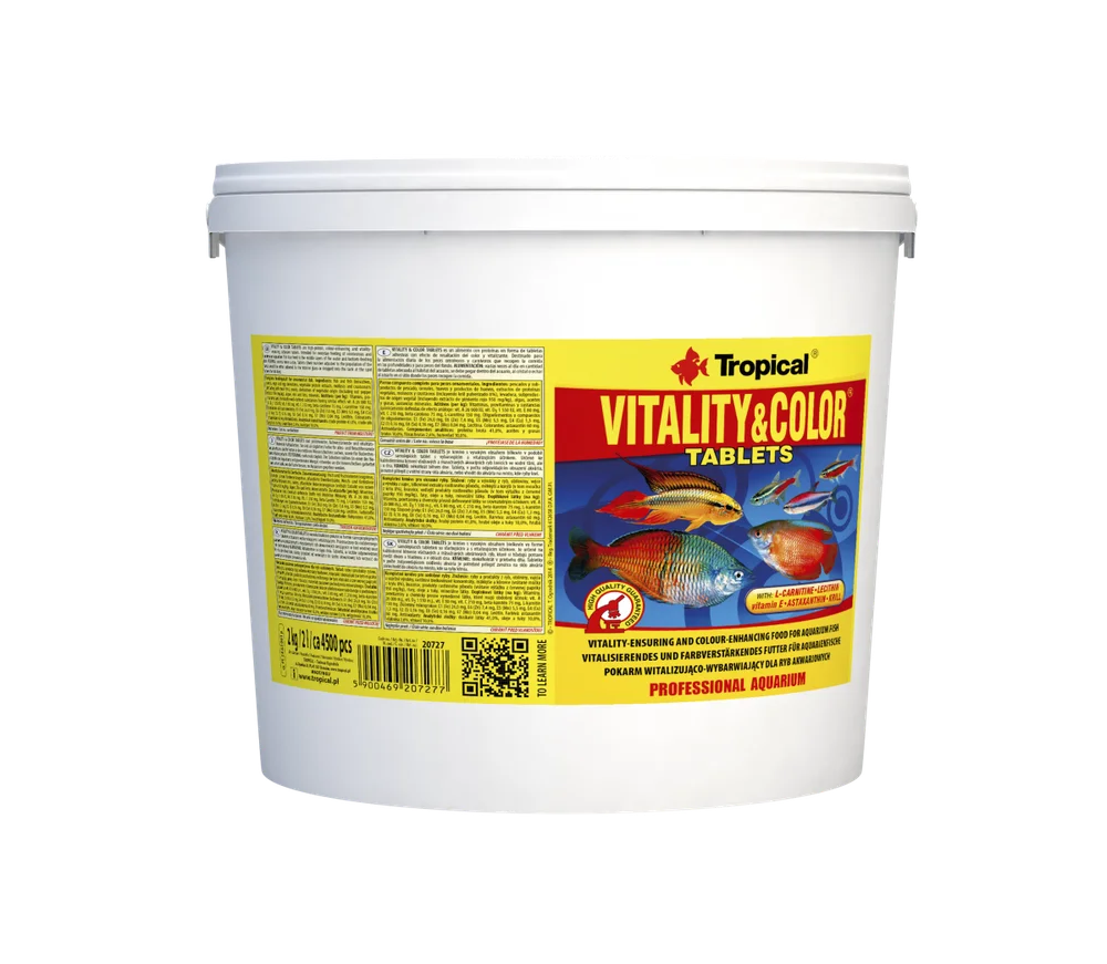 Tropical Vitality&Color Tablets 2Kg - 4500 Adet