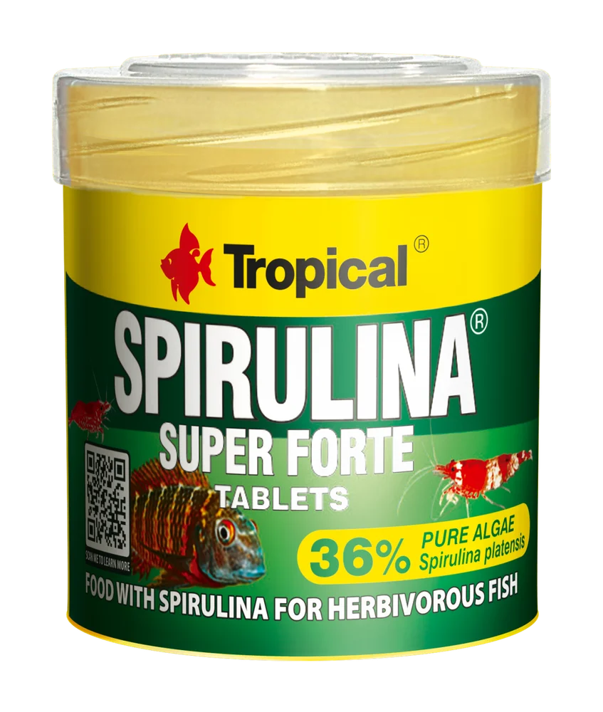 Tropical Super Spirulina Forte Tablets 50ml/36Gr