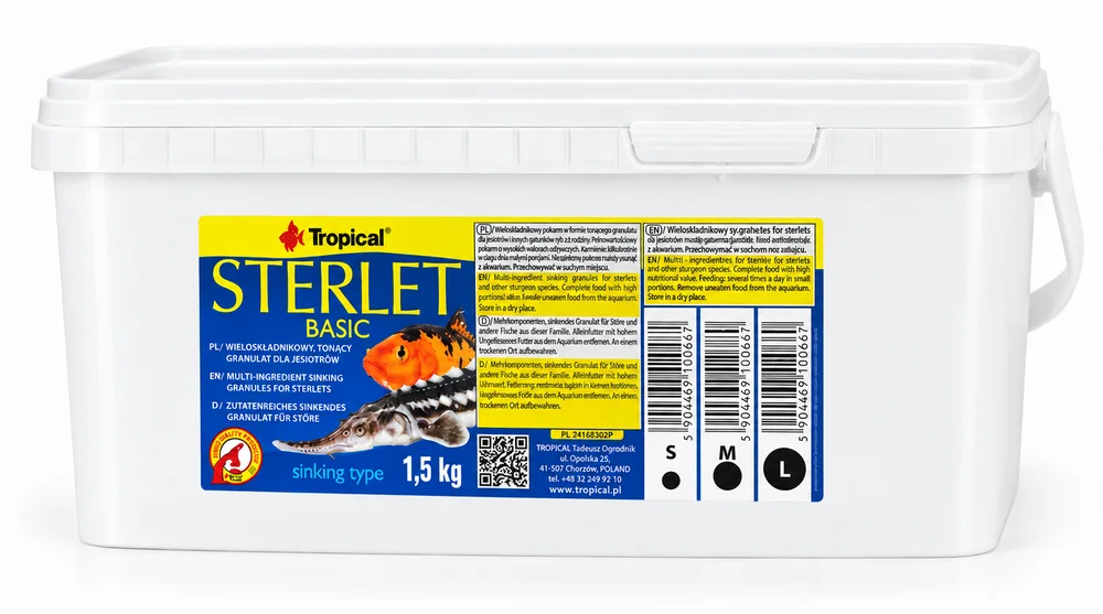 Tropical Sterlet Basic M 3Lt/1,5Kg
