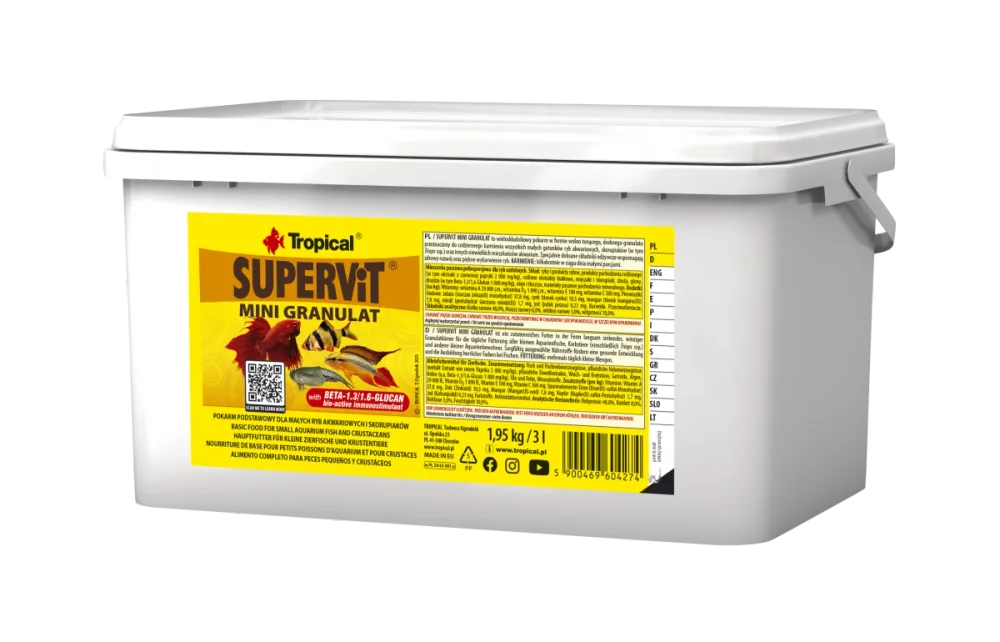 Tropical SuperVit Mini Granulat 3Lt/1,95Kg