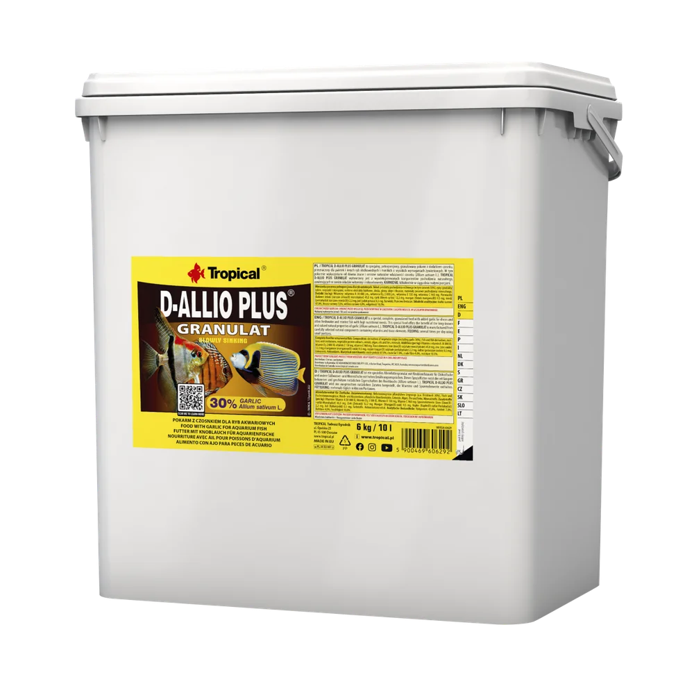 Tropical D-Allio Plus Granulat 10Lt/6Kg