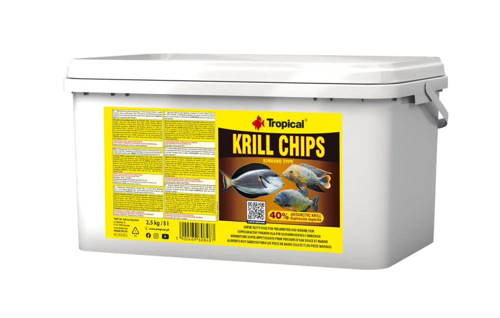 Tropical Krill Chips 5Lt/2,5Kg