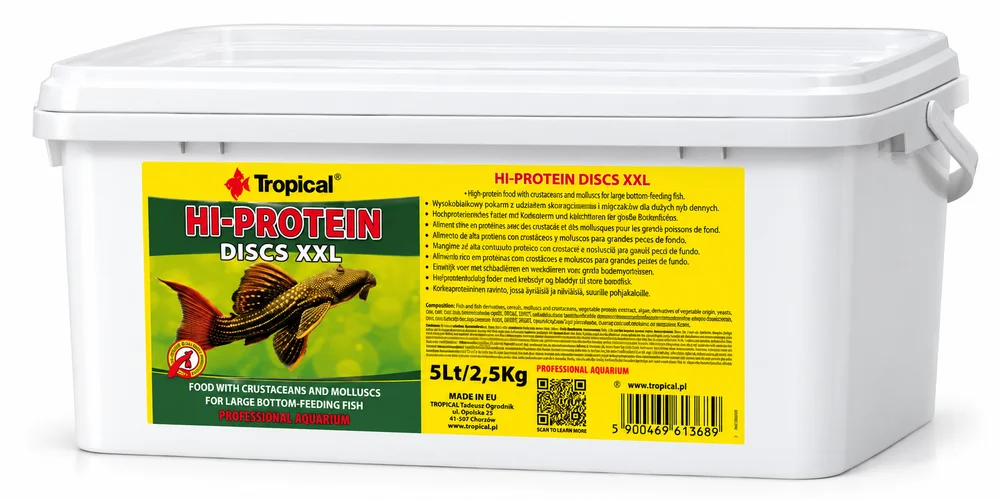 Tropical Hi-Protein Discs XXL 5Lt/2,5Kg
