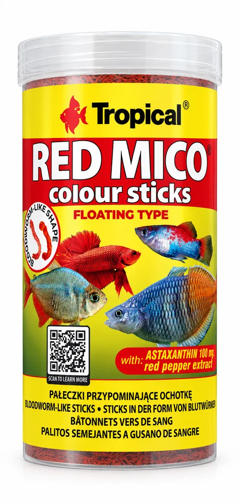 Tropical Red Mico Colour Sticks 250ml/80Gr