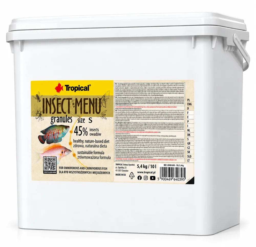 Tropical Insect Menu Gran S 10L/5,4Kg